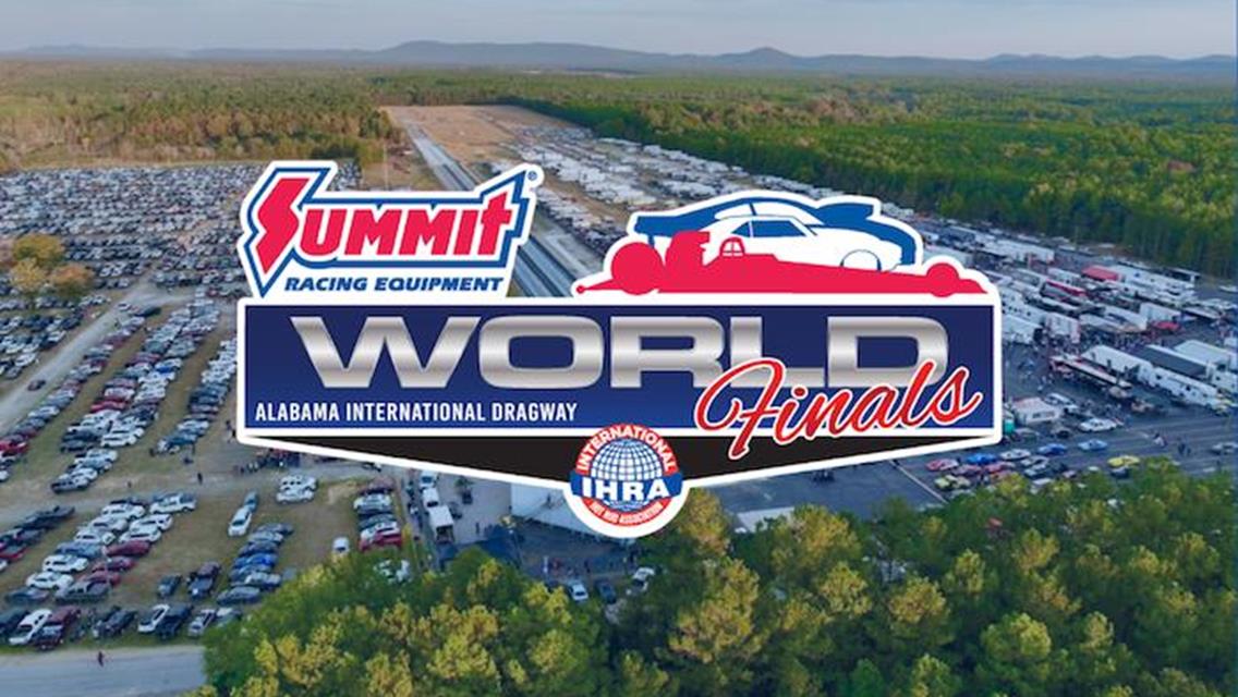 IHRA Summit SuperSeries World Finals Moves to Alabama International Dragway