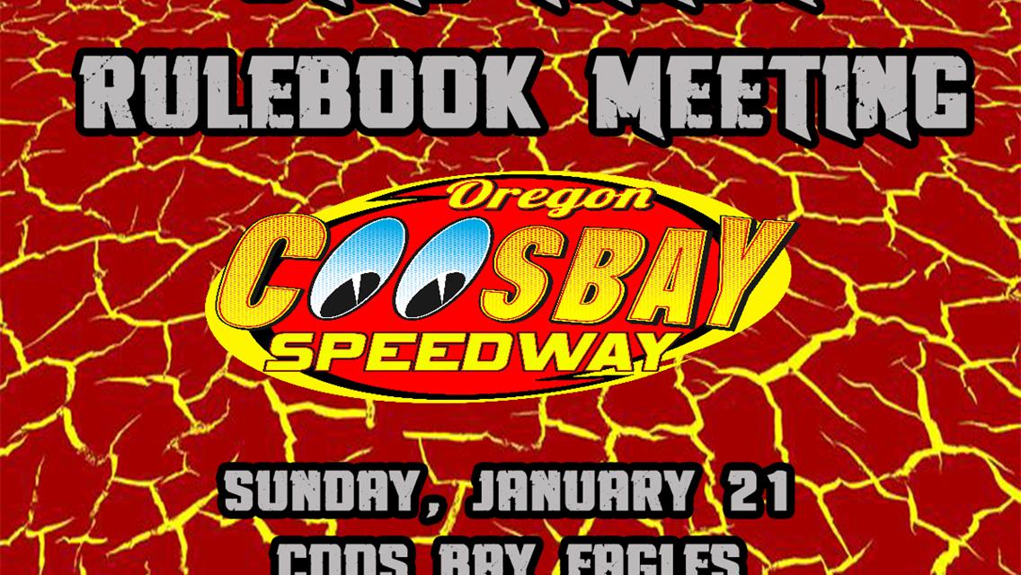 NASCAR Weekly Racer Meetings Scheduled For January 21 At Coos Bay Eagles