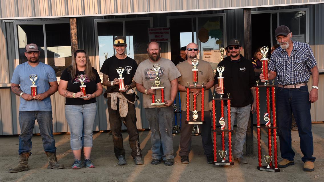 2025 Gillette Thunder Speedway Points Trophy Winners!