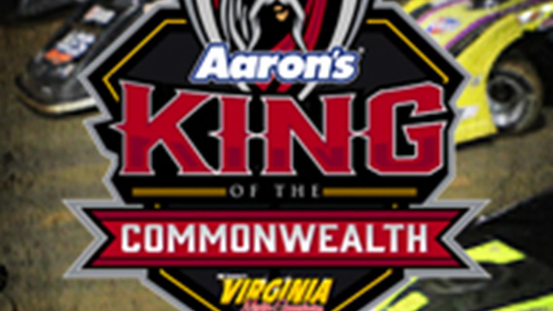 48 Car 4-Wide Salute to the Fans to be part of $20,000 To Win Aaronâ€™s King of the Commonwealth Opening Ceremonies