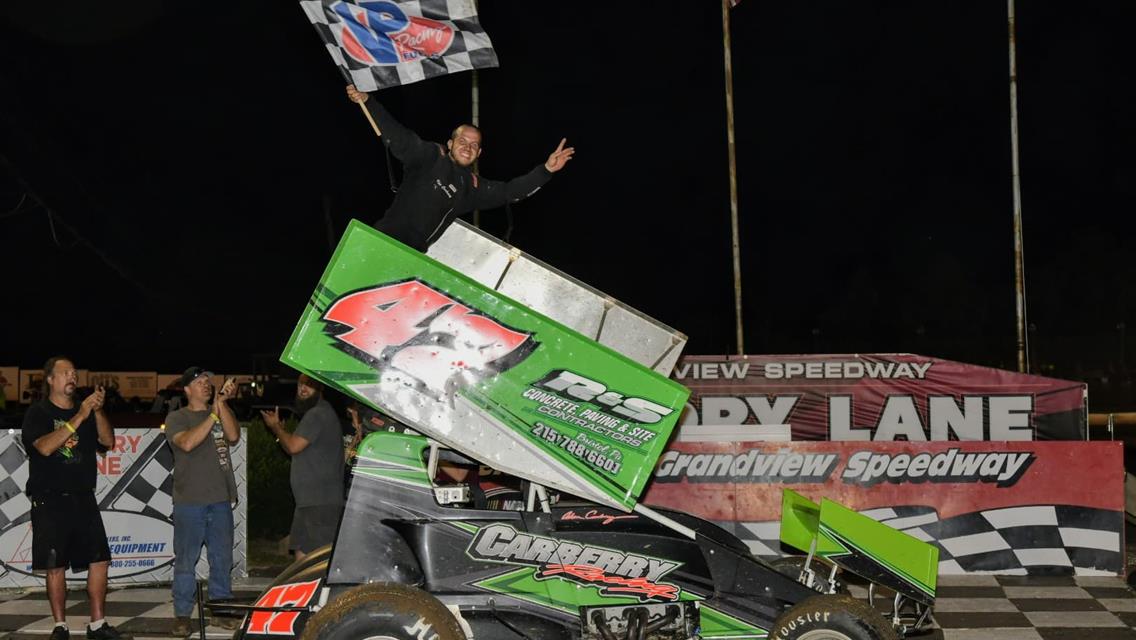 Adam Carberry Earns First Career URC Win at Grandview Speedway