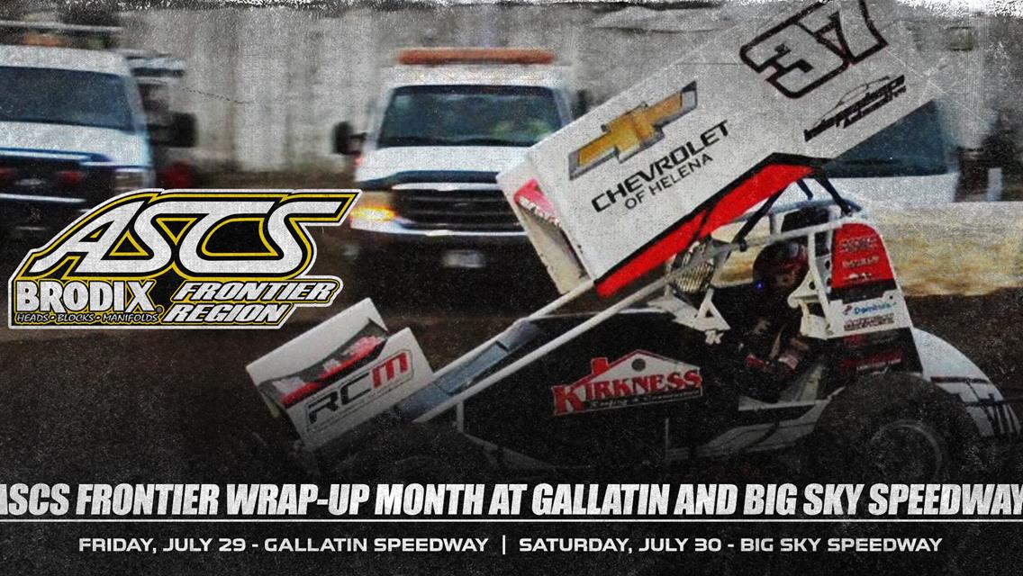 ASCS Frontier Wrap-Up Month At Gallatin And Big Sky Speedway