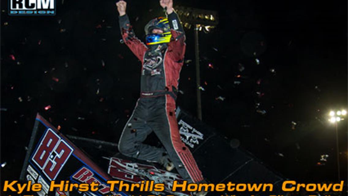 Kyle Hirst Thrills Hometown Crowd In First Career World Of Outlaws Win At Silver Dollar