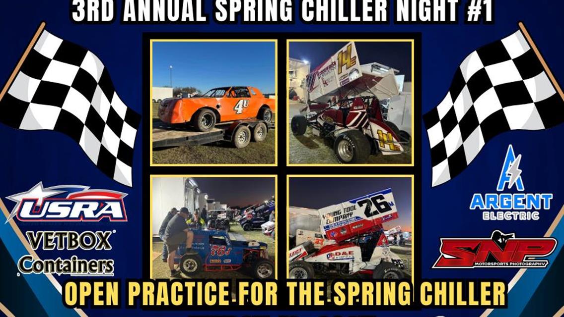3rd Annual Spring Chiller opens the 2025 Season with Test and Tune N ight for all Racecars!