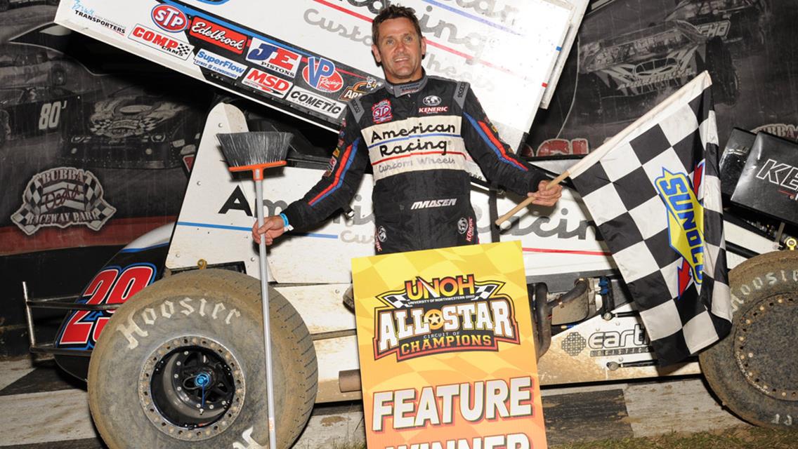 MADSEN MAKES IT A CLEAN SWEEP OF ALL STARS AT BUBBA RACEWAY PARK