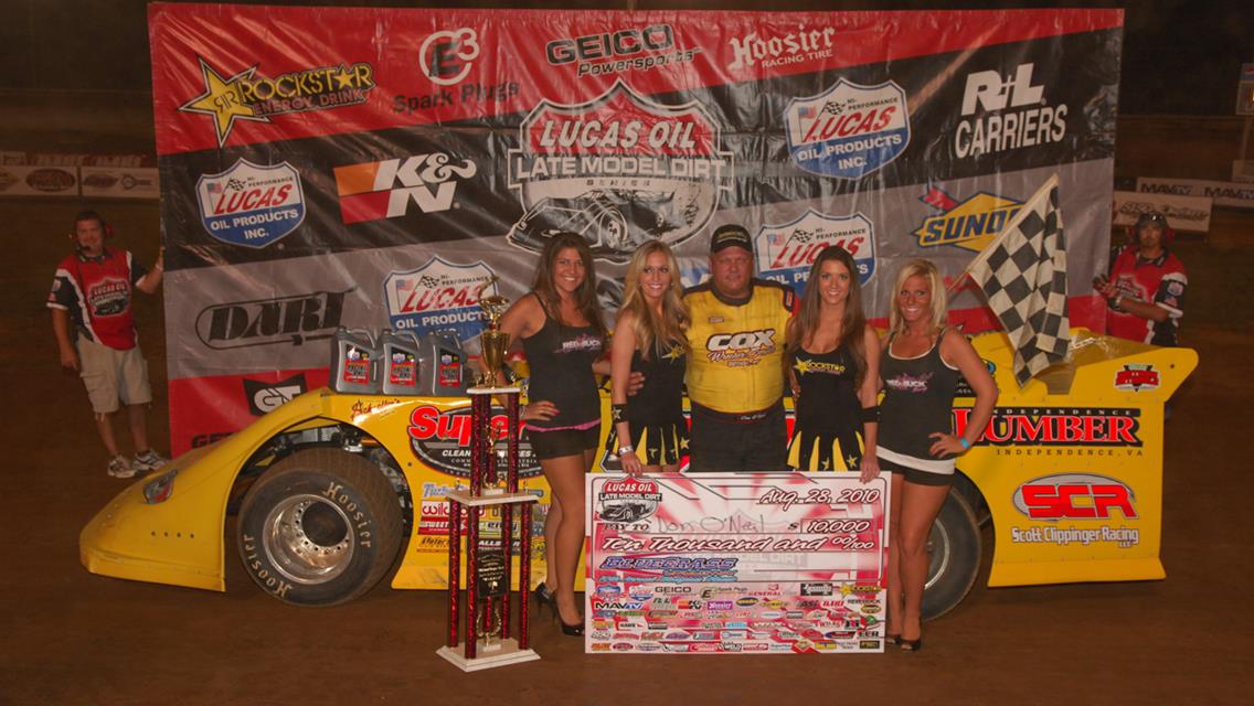 O’Neal Seals the Deal in Winning Series Event at Bluegrass Speedway