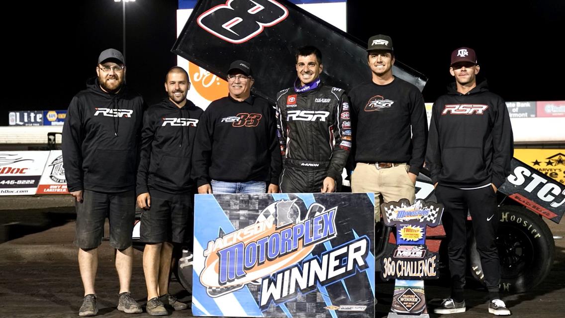 Reutzel and Stegenga Victorious at Jackson Motorplex During Tweeter Contracting 360 Challenge Presented by GRP Motorsports