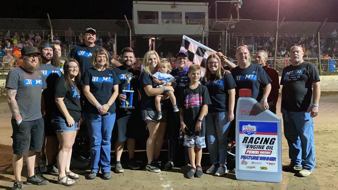 Quinton Benson Shines with POWRi WAR at Central Missouri Speedway