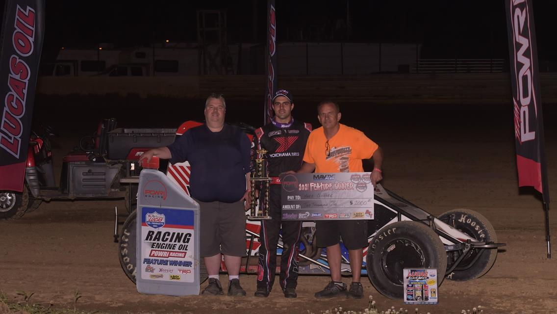 Clouser Shines in POWRi WAR at Charleston’s ILLI-ANA Showdown Night One