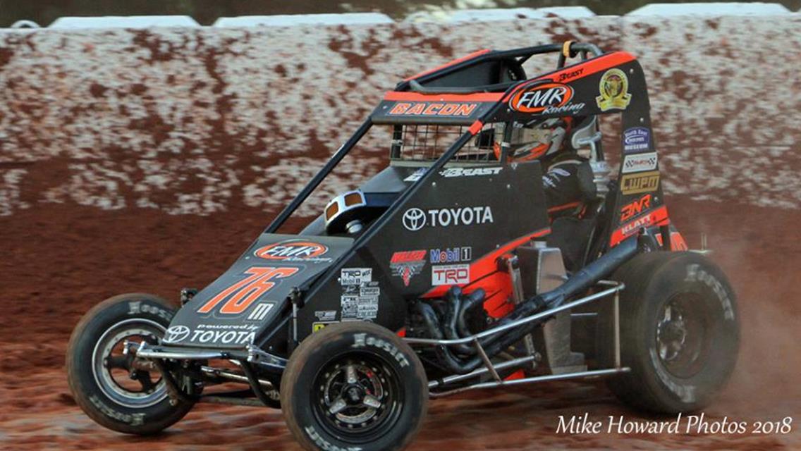 Bacon Notches Three Top Fives during Mid-America Midget Week
