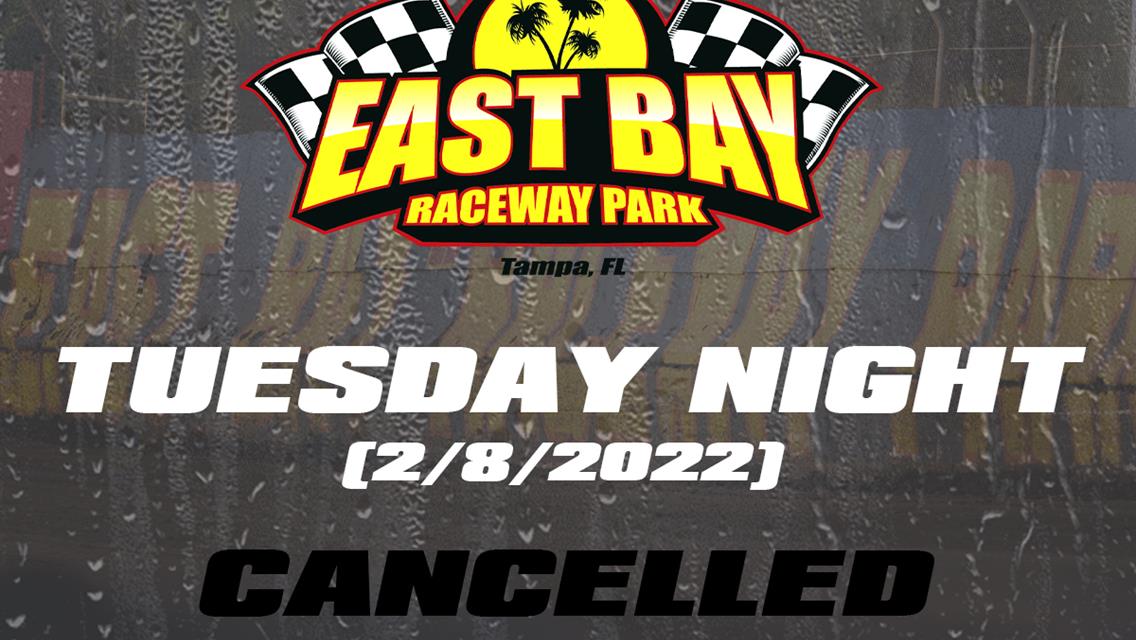 Tuesday Cancelled at East Bay for Wrisco Industries Winternationals