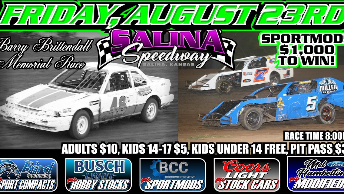 Brittendall Memorial &amp; SportMod Special This Week