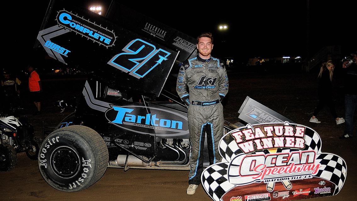 COLE MACEDO CHARGES PAST CHASE JOHNSON FOR OPENING NIGHT OCEAN WIN