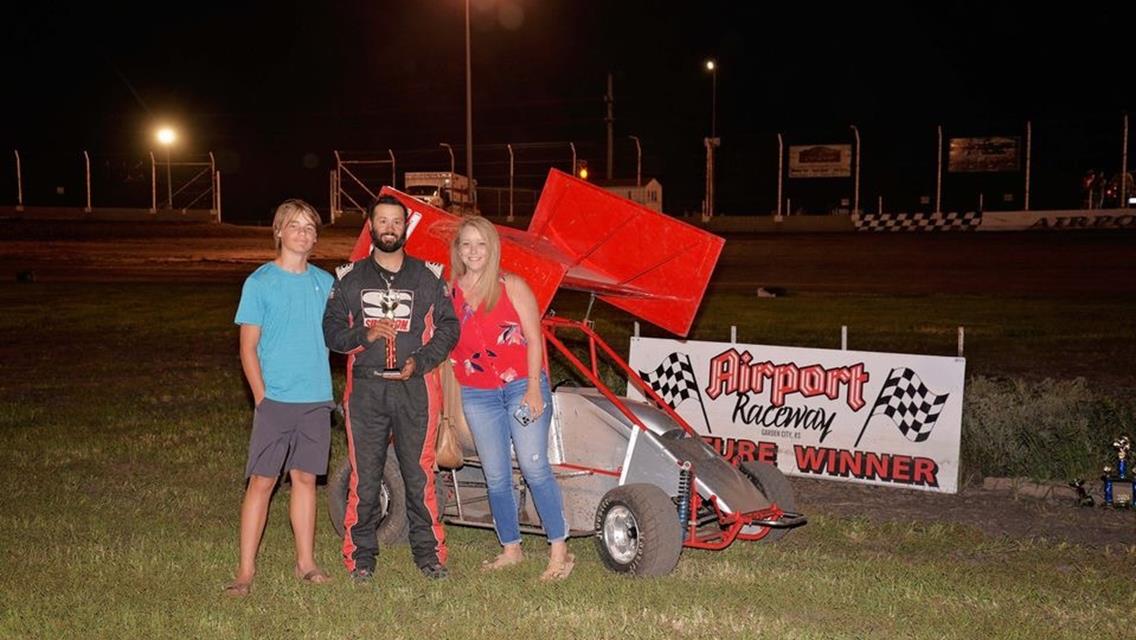 Spicola, Ashcraft, and Essenburg Score NOW600 Southwest Kansas Region Wins on Friday at Airport Raceway!