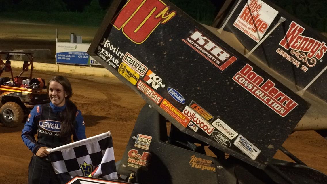Morgan Turpen Notches First ASCS Southern Outlaw Sprint Victory at Southern Raceway