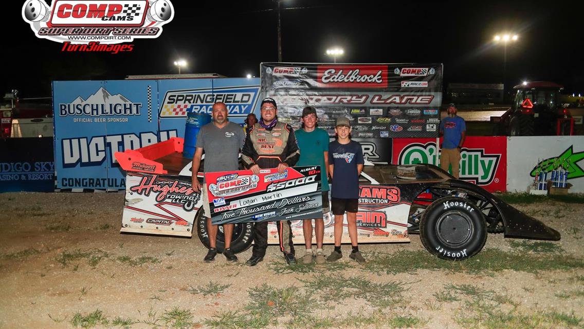 Springfield Raceway (Springfield, MO) – Comp Cams Super Dirt Series – August 10th, 2024. (Turn 3 Images)