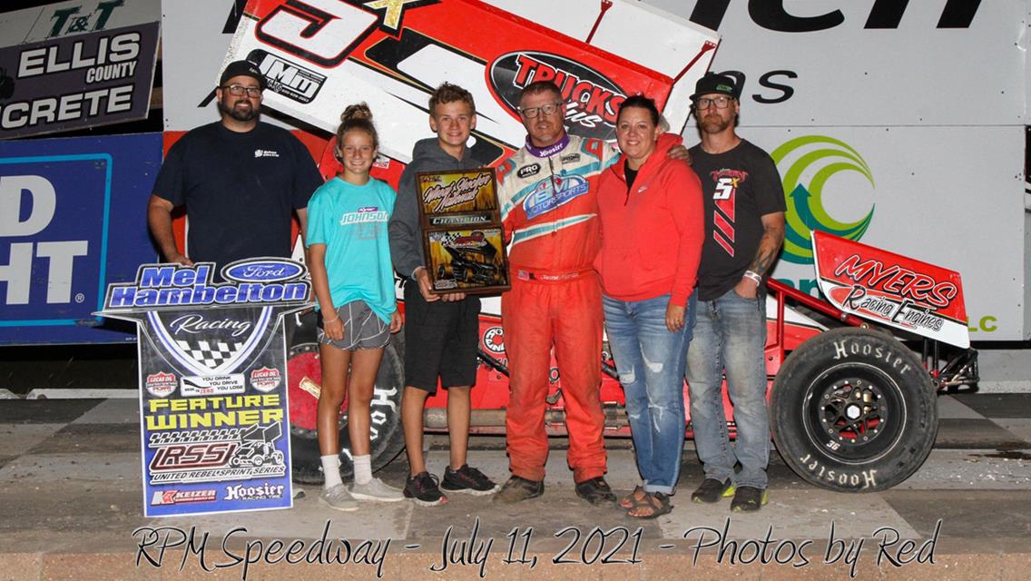 Jason Martin Crowned Wheat Shocker Nationals Champion with United Rebel Sprint Series