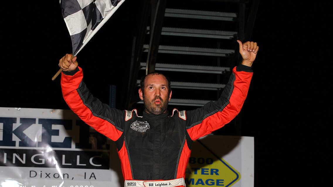 Leighton takes First series Win in Hoker Trucking Series Davenport Finale