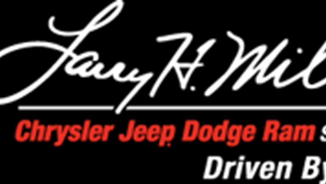 Cody Batten Partners with Larry H. Miller Chrysler Jeep Dodge Ram Surprise for 2017 Season.