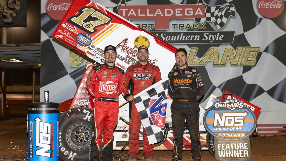ICE IN HIS VEINS: Balog Charges from Fourth, Holds off Defending Champion for First Win in Nine Years