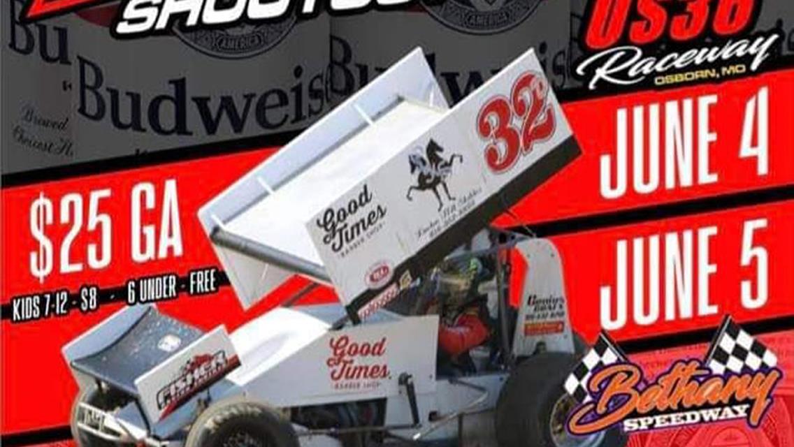 Missouri Double-Header Slated for Friday and Saturday for United Rebel Sprint Series