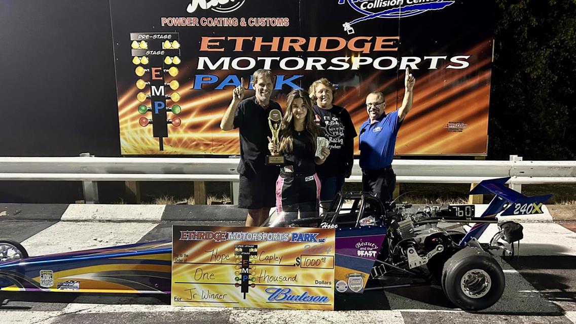 Gray, Bell, Higgins and Capley Take Home IHRA Ironman Trophies from Ethridge Motorsports Park