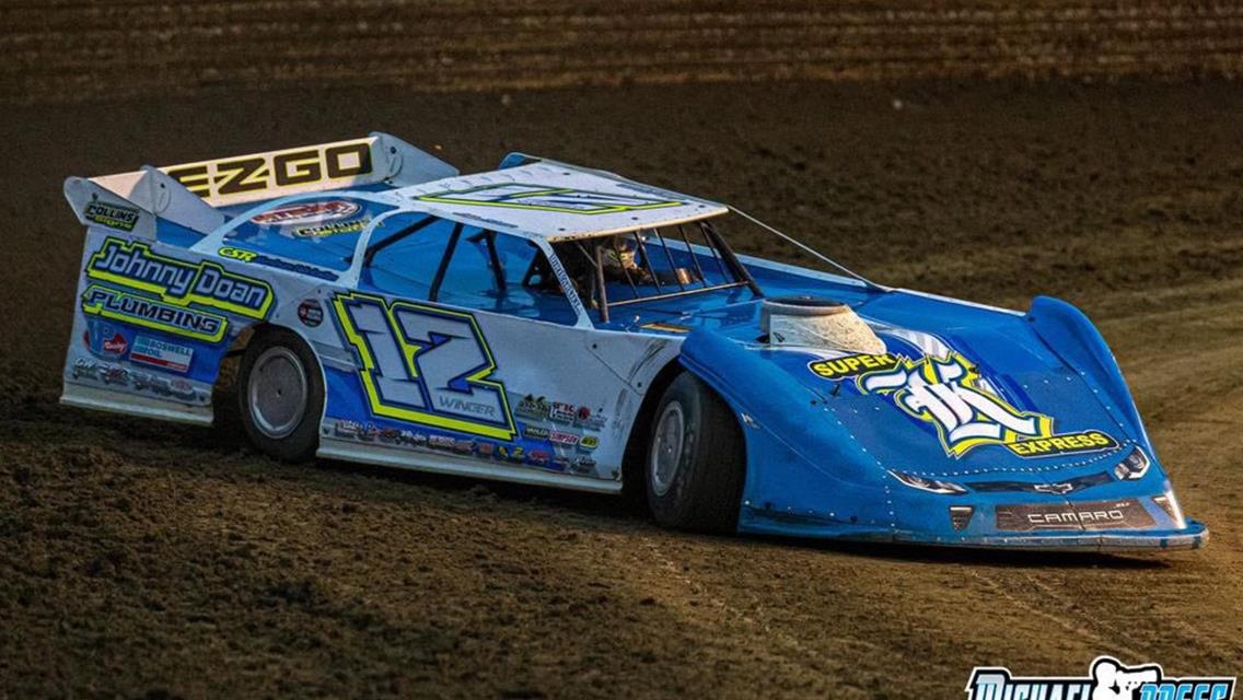 Volusia Speedway Park (Barberville, FL) - World of Outlaws Morton Buildings Late Model Series - DIRTcar Nationals - February 8th-13th, 2021. (Michael Boggs Photography)