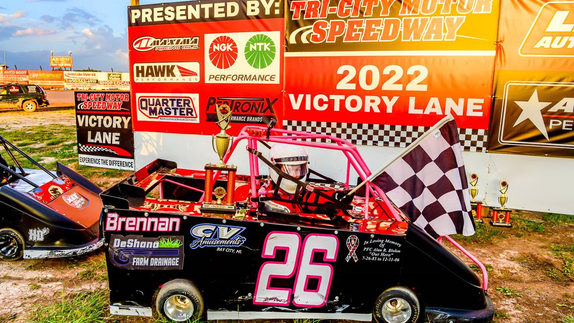 Emotional Win for Terrill at Tri-City Motor Speedway