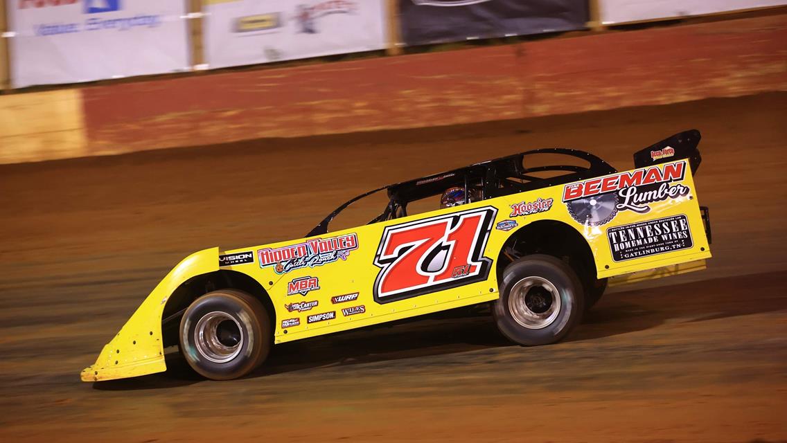 Smoky Mountain Speedway (Maryville, TN) – Steel Block Bandits Dirt Late Model Challenge – Rockin&#39; With The Stars – April 22nd, 2023 (ZSK Photography)