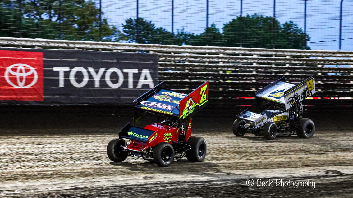 Rookie breaks into the top 10 in points at Knoxville Raceway on Night #4