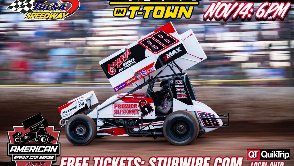 Terry Easum, 1 of 12 Racers to Win ASCS Race, coming to Tulsa Speedway for Dirt Down!