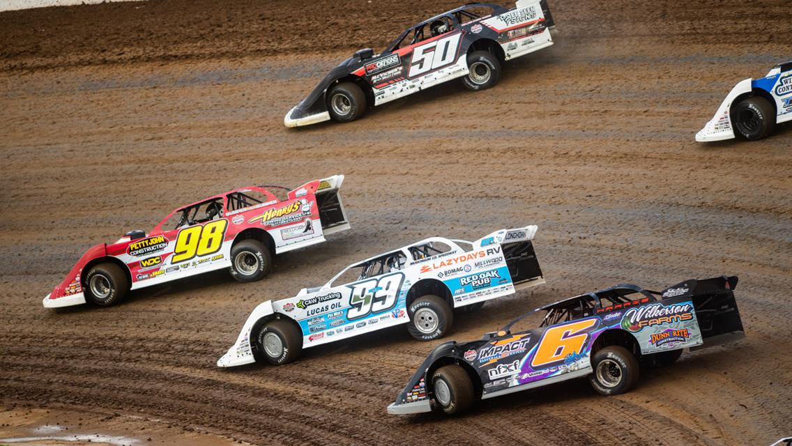 Lucas Oil Speedway (Wheatland, MO) – Lucas Oil Late Model Dirt Series – Show-Me 100 – May 22nd-24th, 2025. (Heath Lawson Photo)