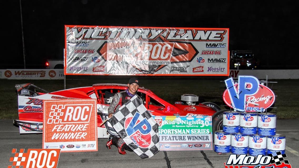 SHAWN NYE WINS ONE AND TAKES THE OVERALL VICTORY IN TWIN 30-LAP FEATURES AT SPENCER SPEEDWAY