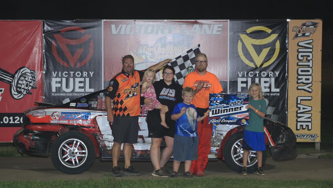 Ward gets 100th IMCA Modified win at Marshalltown Speedway, Reynolds, Carter, Dhondt, Raffurty, and Grady also see checkers