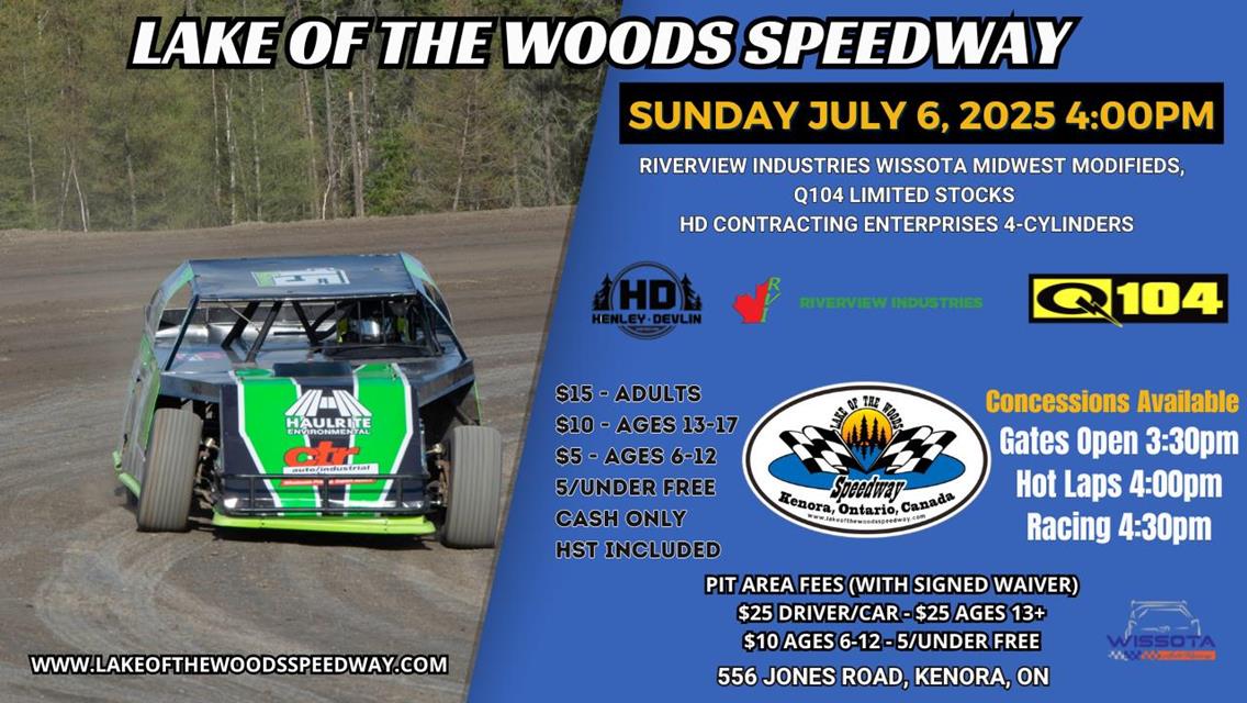 Next Event: Sunday, July 6 at 4pm!