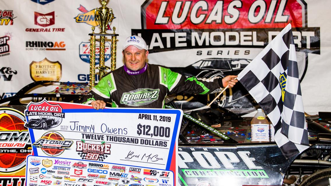 Owens Recovers for Lucas Oil Win at Atomic