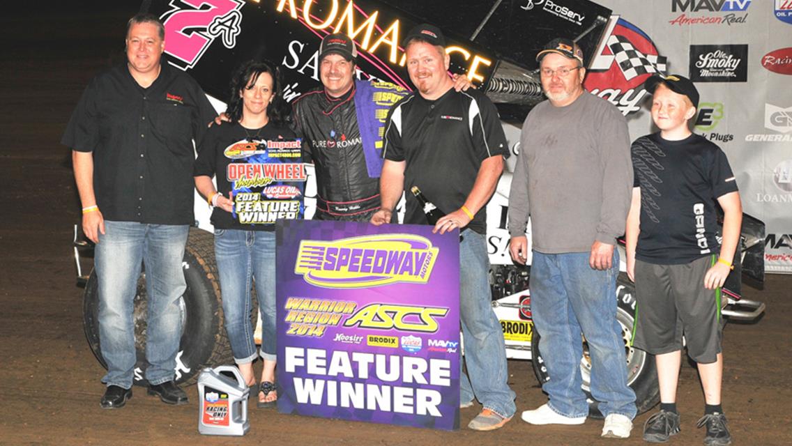 Randy Hibbs collects first ASCS Warrior Region Victory