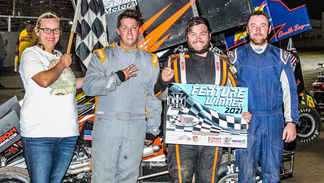 Johnny Boos Remains Victorious in 2021 POWRi Rocky Mountain Lightning Sprints