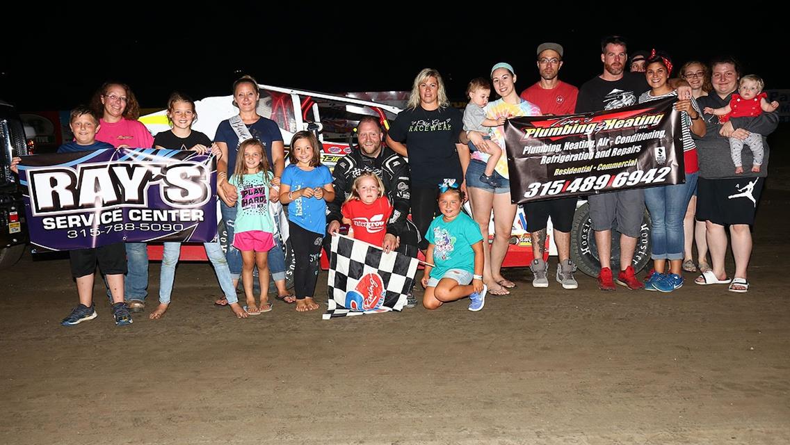 CAN-AM SPEEDWAY WINS TO DUNN, KELLY, KIRBY AND PETRIE ON RAY&#39;S SERVICE CENTER NIGHT