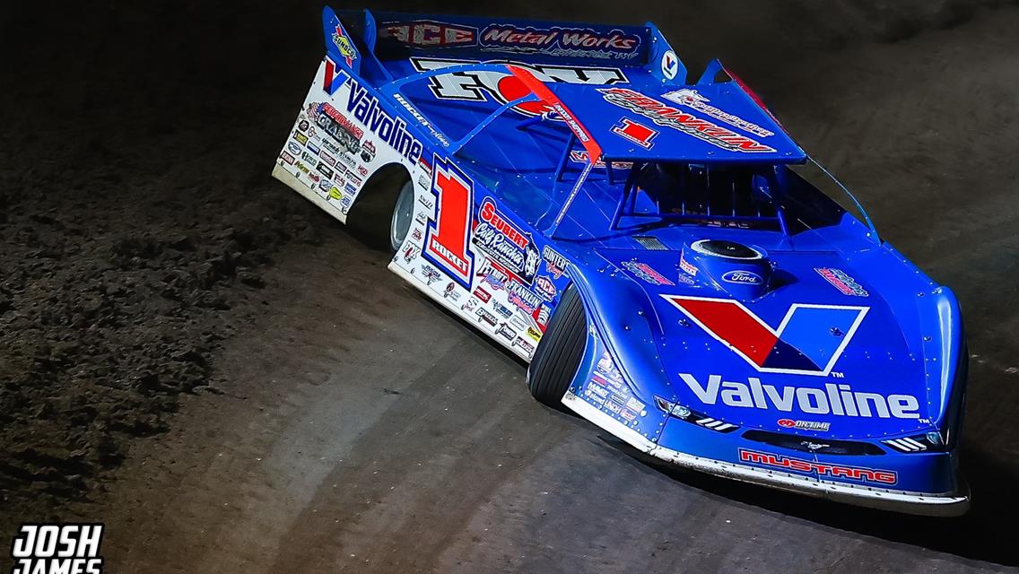 Volusia Speedway Park (Barberville, FL) – DIRTcar Nationals – February 10th-15th, 2025. (Josh James Artwork)