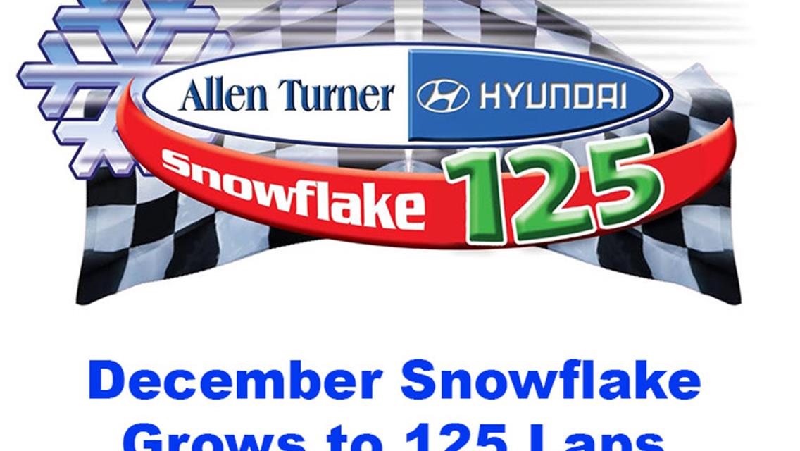 Pro Late Models to go 125 laps in Snowflake
