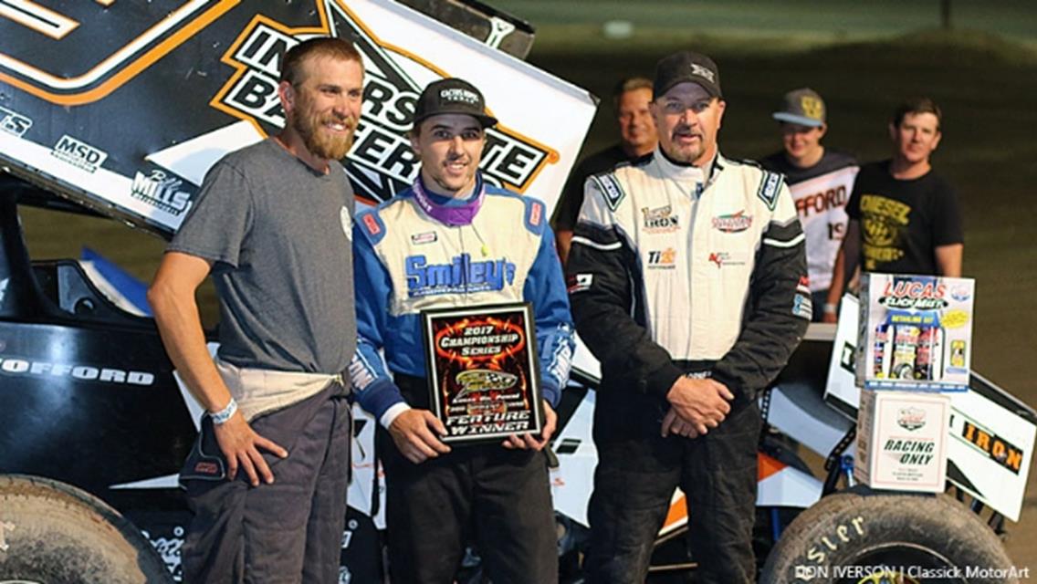 WES WOFFORD TOPS 305 WAR SPRINTS