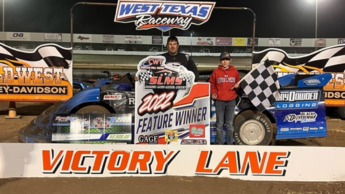 Burford completes a perfect night at West Texas Raceway
