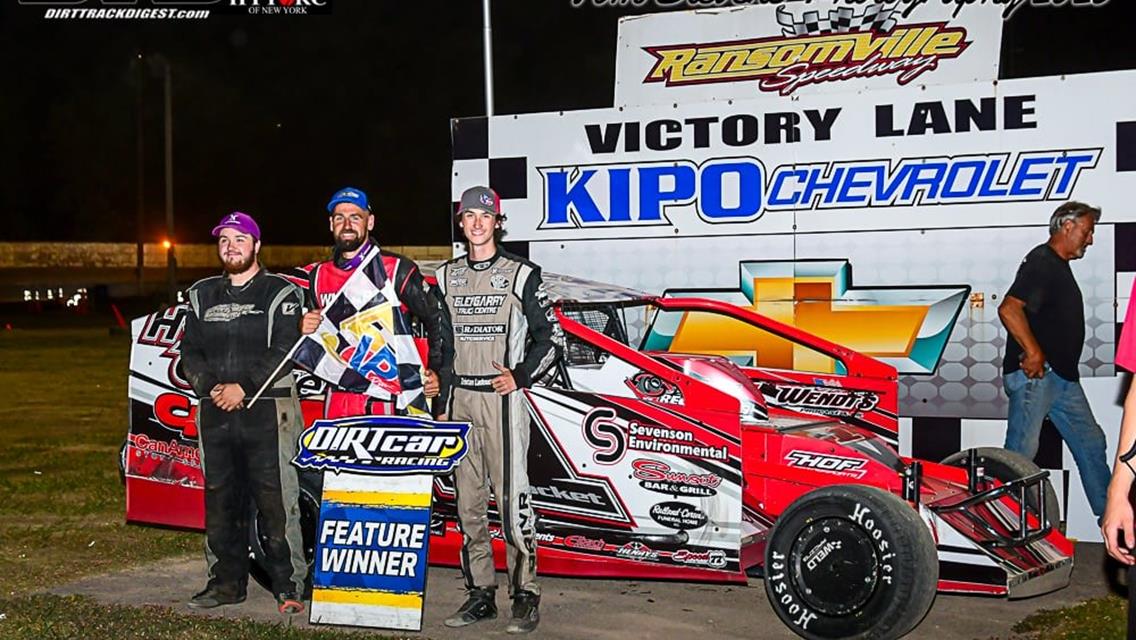 Williamson Rolls Over Super DIRTcar Series Field at Ransomville; Cody McPherson Claims DIRTcar Sportsman Series Race