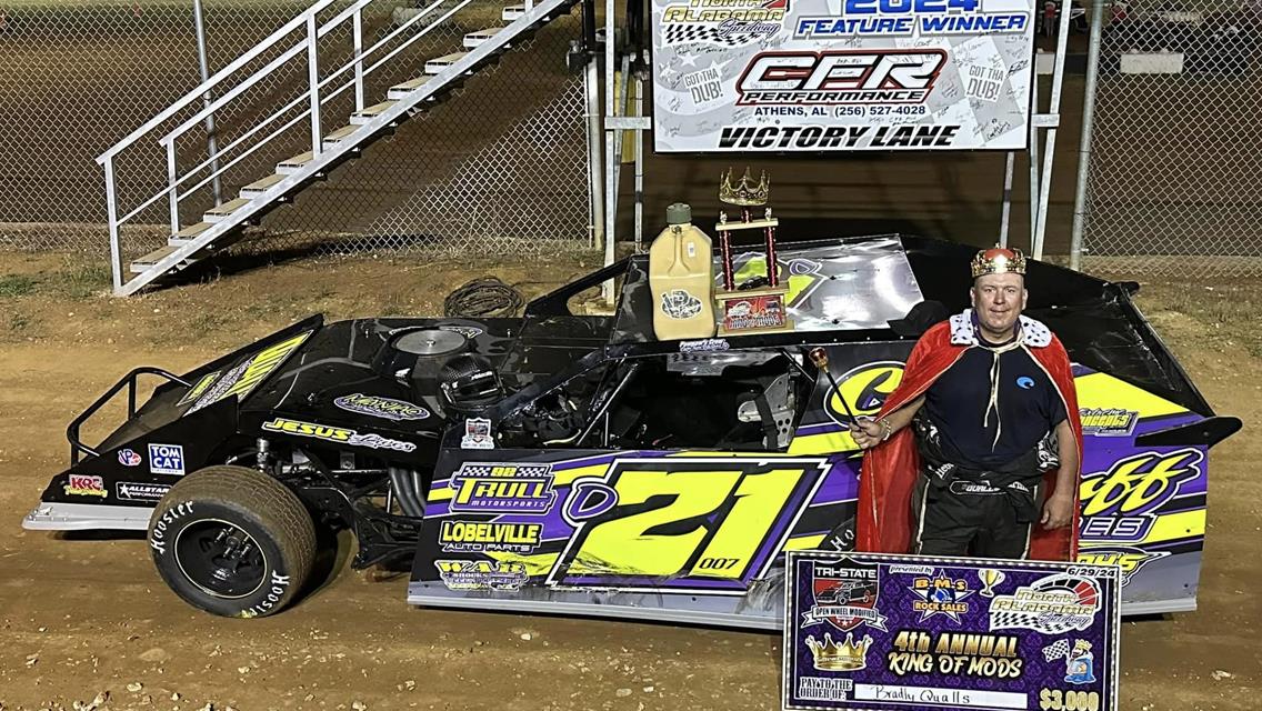 Qualls Named King Of The Mods