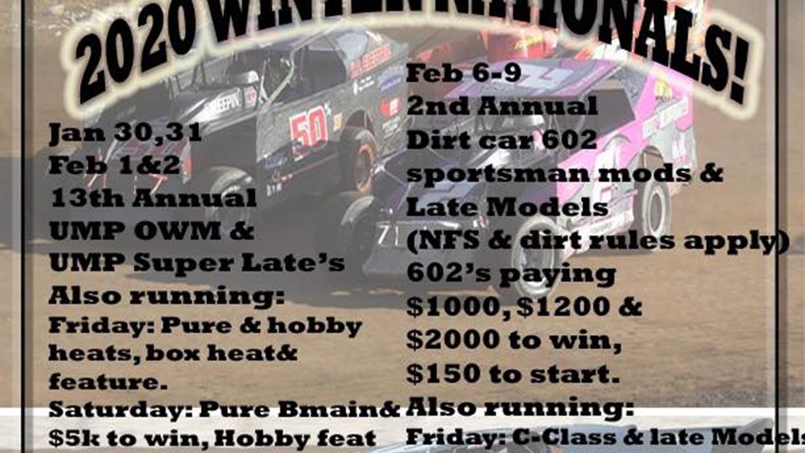 North Florida Speedway’s Winter Nationals Airing Back-to-Back Weekends Via Speed Shift TV