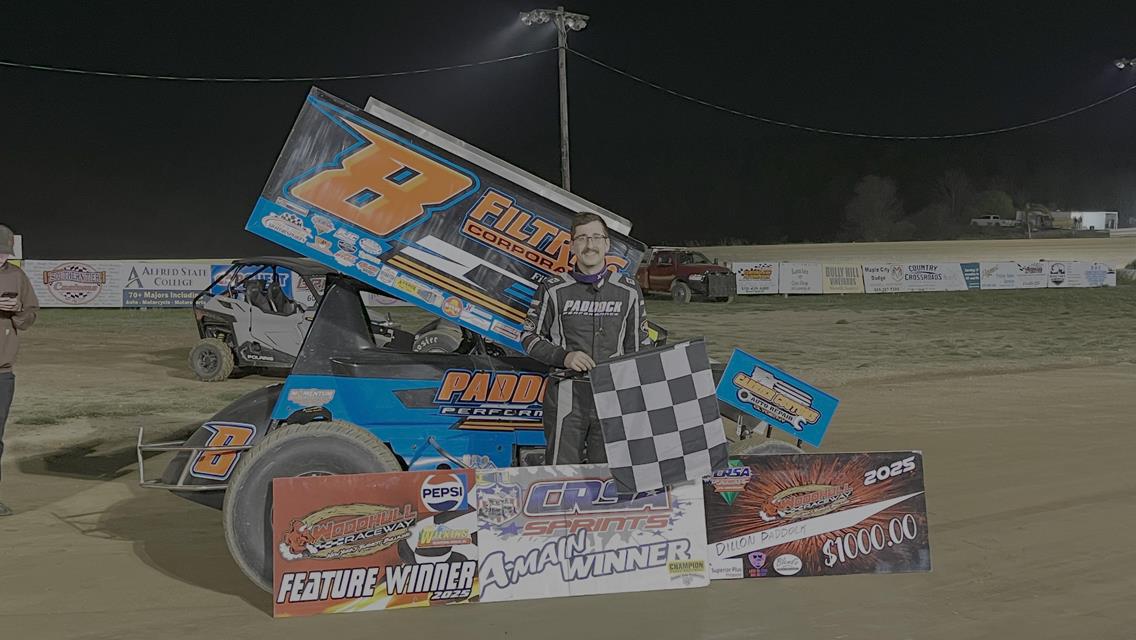 Paddock Uses Slidejob in Second Half Restart to Win at Woodhull