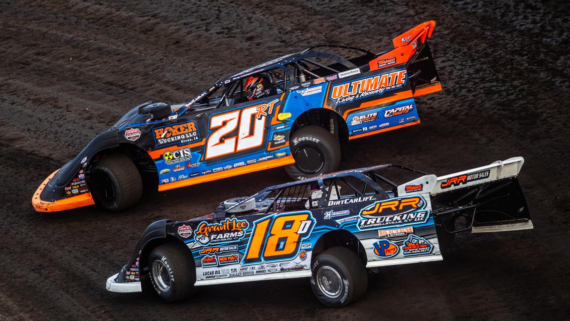 Huset’s Speedway (Brandon, SD) – Lucas Oil Late Model Dirt Series – Silver Dollar Nationals – July 17th-19th, 2025. (Heath Lawson photo)