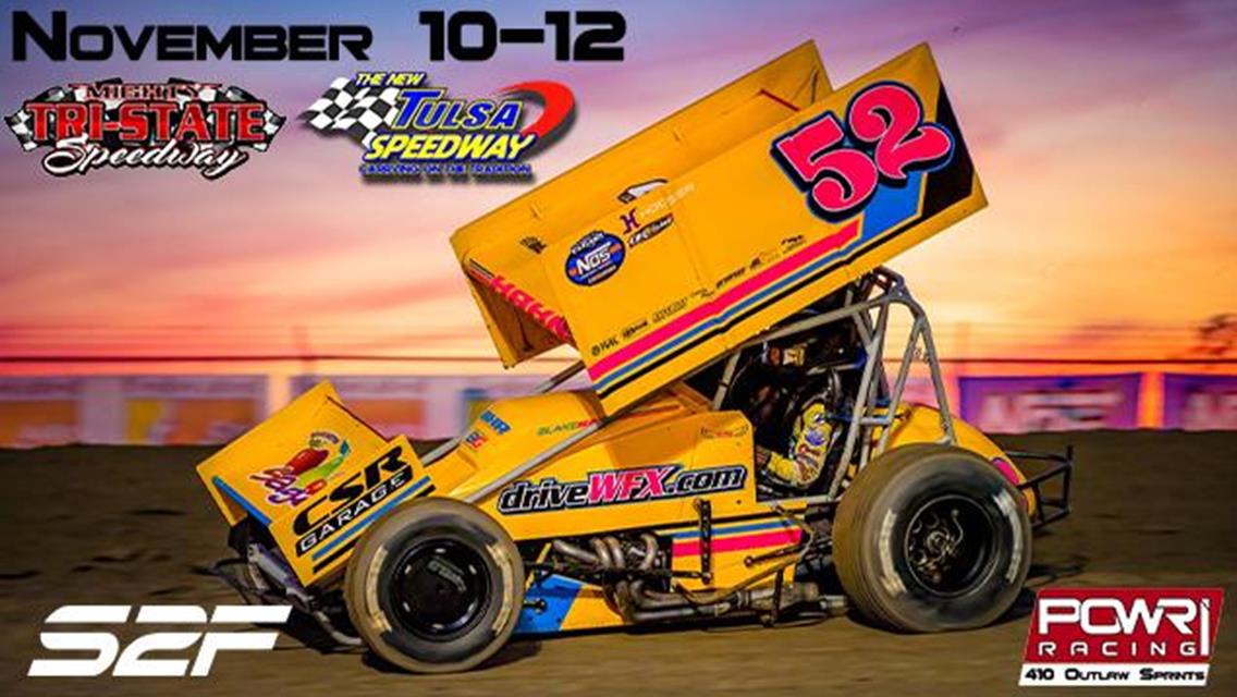 Drivers to Watch: High-Paying Three-Day Sooner State Finale with POWRi 410 Outlaw Sprints