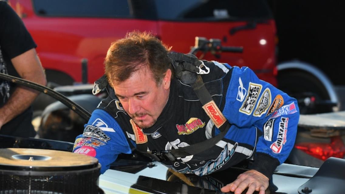 Early exit in Pete Abell Memorial at Ponderosa Speedway